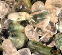 Emerald, rock crystal